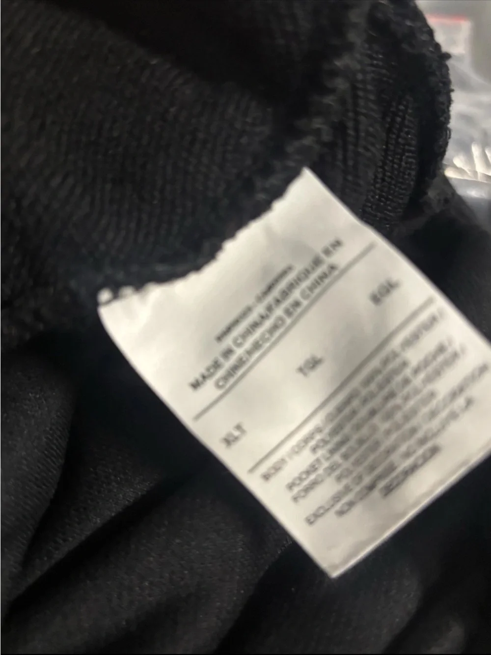 Nike Dri-Fit Hoodie Mens XL Tall Black Pullover Fleece Swoosh Athleisure SZ.XLT
